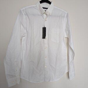 BRAND NEW! Banana Republic Men's Oxford Untucked Slim Fit, Size S